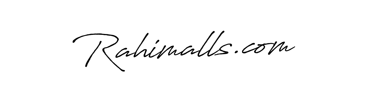 if you are searching for the best signature style for your name Rahimalls.com. so please give up your signature search. here we have designed multiple signature styles  using Antro_Vectra_Bolder. Rahimalls.com signature style 7 images and pictures png