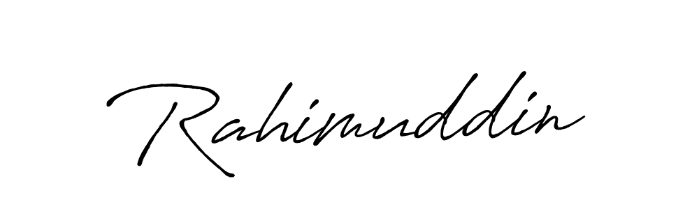 How to Draw Rahimuddin signature style? Antro_Vectra_Bolder is a latest design signature styles for name Rahimuddin. Rahimuddin signature style 7 images and pictures png