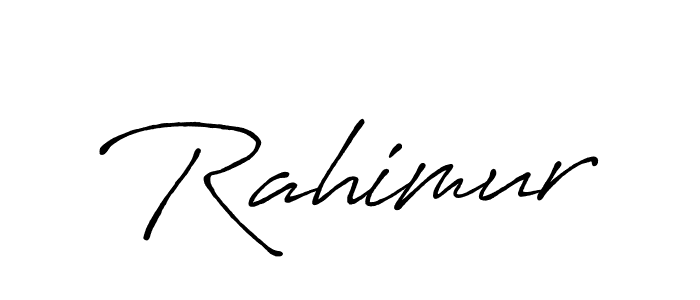 Once you've used our free online signature maker to create your best signature Antro_Vectra_Bolder style, it's time to enjoy all of the benefits that Rahimur name signing documents. Rahimur signature style 7 images and pictures png