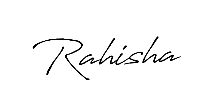 You should practise on your own different ways (Antro_Vectra_Bolder) to write your name (Rahisha) in signature. don't let someone else do it for you. Rahisha signature style 7 images and pictures png