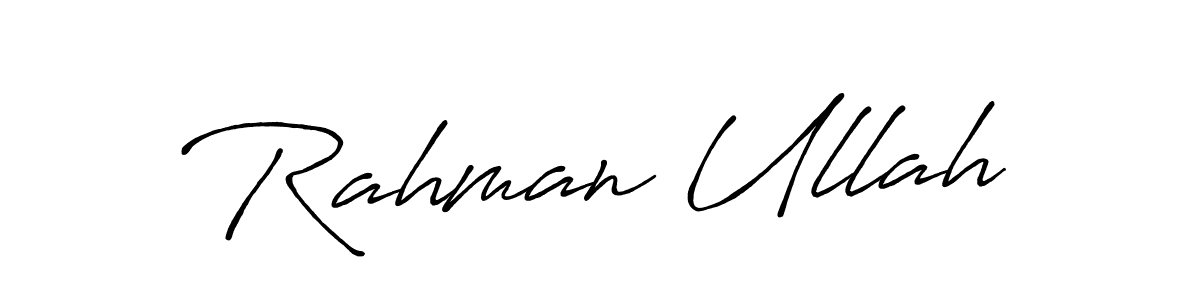 You can use this online signature creator to create a handwritten signature for the name Rahman Ullah. This is the best online autograph maker. Rahman Ullah signature style 7 images and pictures png