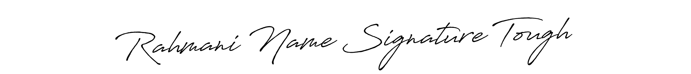 How to Draw Rahmani Name Signature Tough signature style? Antro_Vectra_Bolder is a latest design signature styles for name Rahmani Name Signature Tough. Rahmani Name Signature Tough signature style 7 images and pictures png