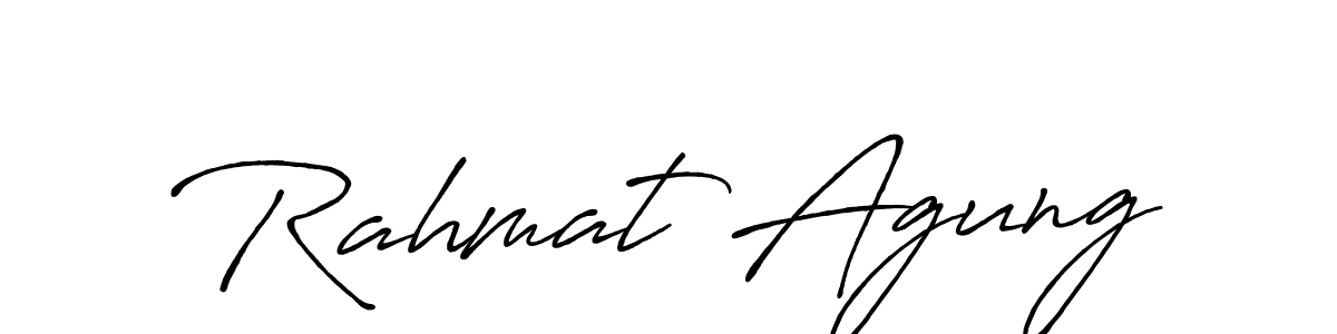 This is the best signature style for the Rahmat Agung name. Also you like these signature font (Antro_Vectra_Bolder). Mix name signature. Rahmat Agung signature style 7 images and pictures png