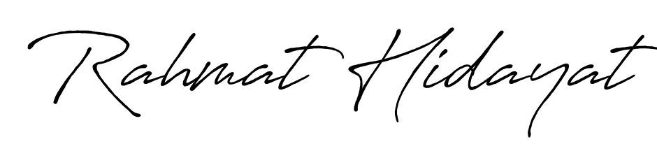 Check out images of Autograph of Rahmat Hidayat name. Actor Rahmat Hidayat Signature Style. Antro_Vectra_Bolder is a professional sign style online. Rahmat Hidayat signature style 7 images and pictures png