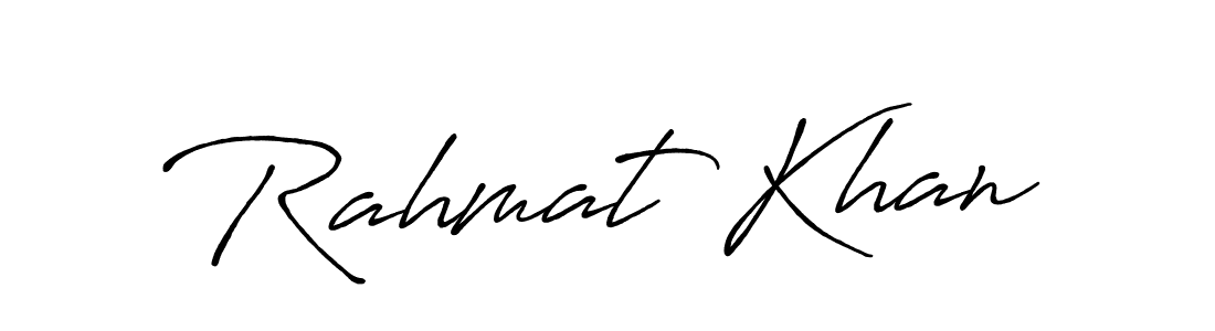 You should practise on your own different ways (Antro_Vectra_Bolder) to write your name (Rahmat Khan) in signature. don't let someone else do it for you. Rahmat Khan signature style 7 images and pictures png