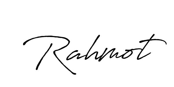 Create a beautiful signature design for name Rahmot. With this signature (Antro_Vectra_Bolder) fonts, you can make a handwritten signature for free. Rahmot signature style 7 images and pictures png