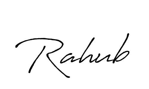 Also You can easily find your signature by using the search form. We will create Rahub name handwritten signature images for you free of cost using Antro_Vectra_Bolder sign style. Rahub signature style 7 images and pictures png