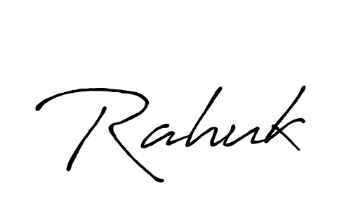 if you are searching for the best signature style for your name Rahuk. so please give up your signature search. here we have designed multiple signature styles  using Antro_Vectra_Bolder. Rahuk signature style 7 images and pictures png