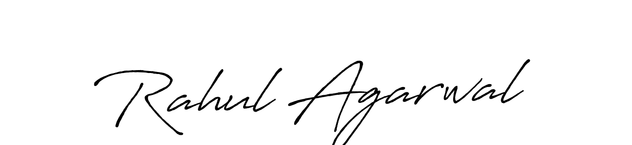 Also we have Rahul Agarwal name is the best signature style. Create professional handwritten signature collection using Antro_Vectra_Bolder autograph style. Rahul Agarwal signature style 7 images and pictures png