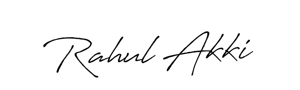 The best way (Antro_Vectra_Bolder) to make a short signature is to pick only two or three words in your name. The name Rahul Akki include a total of six letters. For converting this name. Rahul Akki signature style 7 images and pictures png