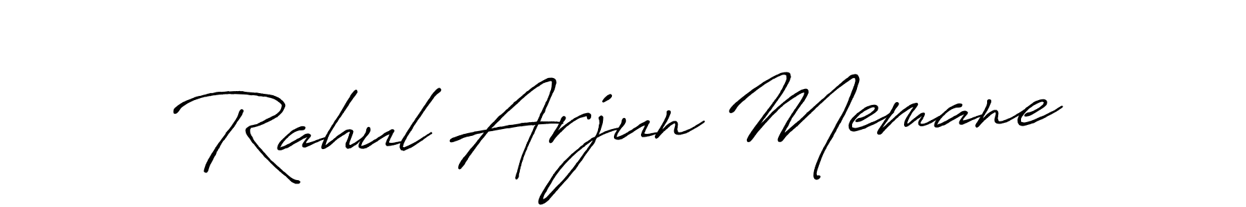 How to make Rahul Arjun Memane signature? Antro_Vectra_Bolder is a professional autograph style. Create handwritten signature for Rahul Arjun Memane name. Rahul Arjun Memane signature style 7 images and pictures png