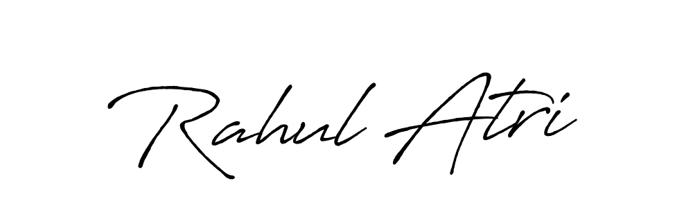 Also we have Rahul Atri name is the best signature style. Create professional handwritten signature collection using Antro_Vectra_Bolder autograph style. Rahul Atri signature style 7 images and pictures png