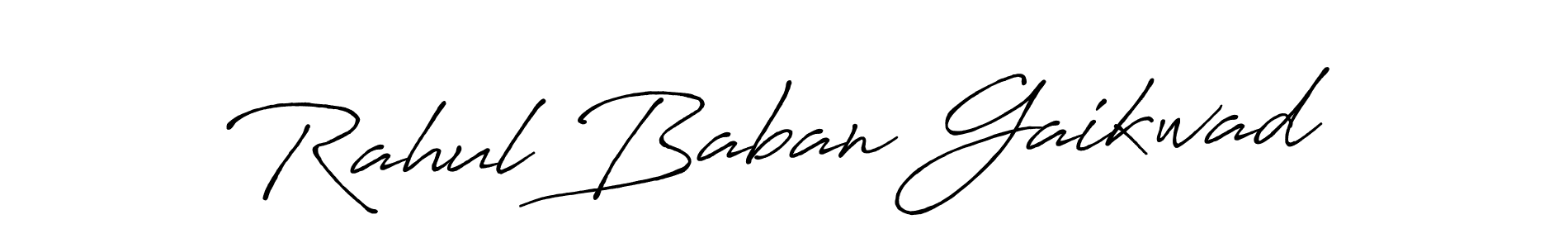 Use a signature maker to create a handwritten signature online. With this signature software, you can design (Antro_Vectra_Bolder) your own signature for name Rahul Baban Gaikwad. Rahul Baban Gaikwad signature style 7 images and pictures png