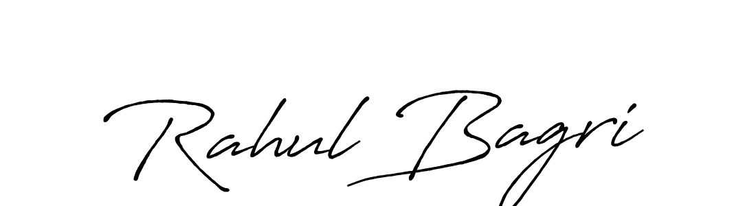 Use a signature maker to create a handwritten signature online. With this signature software, you can design (Antro_Vectra_Bolder) your own signature for name Rahul Bagri. Rahul Bagri signature style 7 images and pictures png