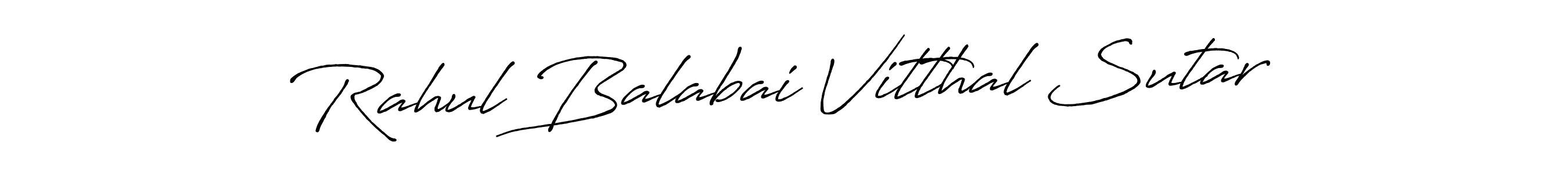 Best and Professional Signature Style for Rahul Balabai Vitthal Sutar. Antro_Vectra_Bolder Best Signature Style Collection. Rahul Balabai Vitthal Sutar signature style 7 images and pictures png