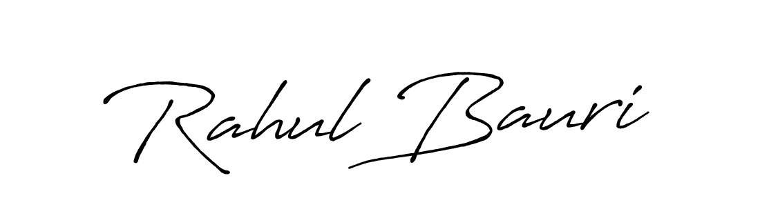 How to make Rahul Bauri signature? Antro_Vectra_Bolder is a professional autograph style. Create handwritten signature for Rahul Bauri name. Rahul Bauri signature style 7 images and pictures png