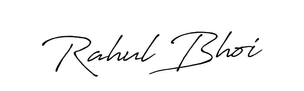 Design your own signature with our free online signature maker. With this signature software, you can create a handwritten (Antro_Vectra_Bolder) signature for name Rahul Bhoi. Rahul Bhoi signature style 7 images and pictures png