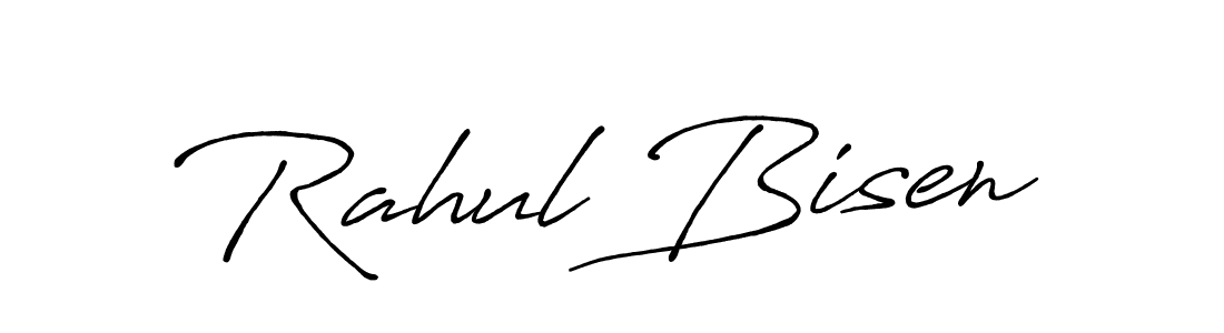 Also You can easily find your signature by using the search form. We will create Rahul Bisen name handwritten signature images for you free of cost using Antro_Vectra_Bolder sign style. Rahul Bisen signature style 7 images and pictures png