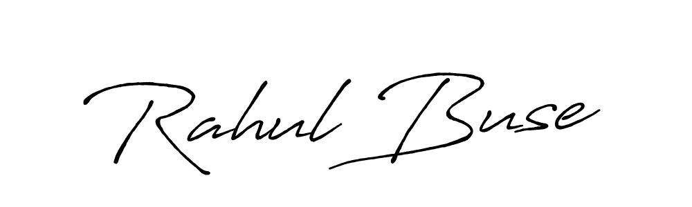 Create a beautiful signature design for name Rahul Buse. With this signature (Antro_Vectra_Bolder) fonts, you can make a handwritten signature for free. Rahul Buse signature style 7 images and pictures png
