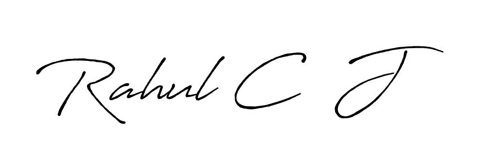 Make a short Rahul C  J signature style. Manage your documents anywhere anytime using Antro_Vectra_Bolder. Create and add eSignatures, submit forms, share and send files easily. Rahul C  J signature style 7 images and pictures png