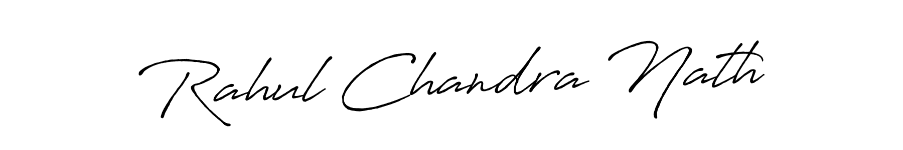 Rahul Chandra Nath stylish signature style. Best Handwritten Sign (Antro_Vectra_Bolder) for my name. Handwritten Signature Collection Ideas for my name Rahul Chandra Nath. Rahul Chandra Nath signature style 7 images and pictures png