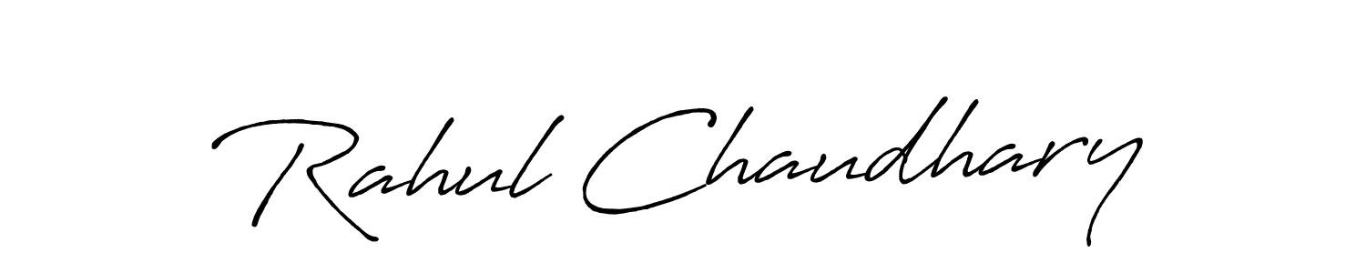 How to Draw Rahul Chaudhary signature style? Antro_Vectra_Bolder is a latest design signature styles for name Rahul Chaudhary. Rahul Chaudhary signature style 7 images and pictures png