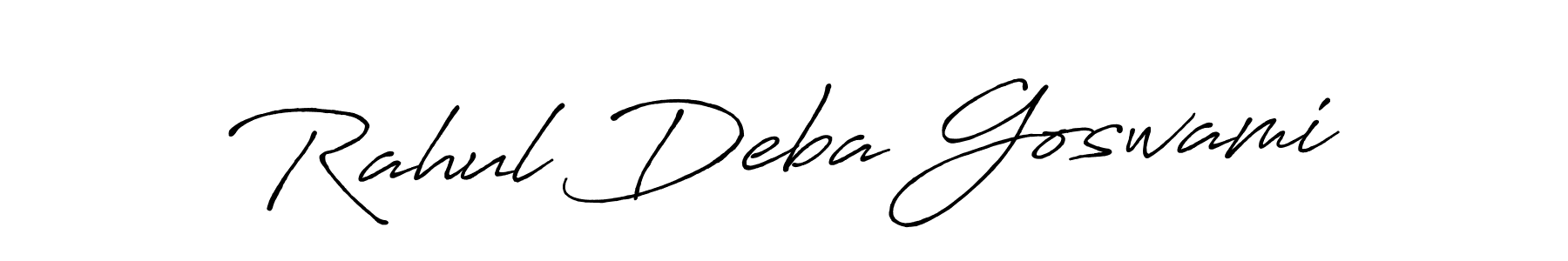 How to Draw Rahul Deba Goswami signature style? Antro_Vectra_Bolder is a latest design signature styles for name Rahul Deba Goswami. Rahul Deba Goswami signature style 7 images and pictures png