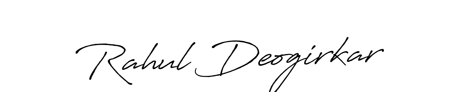 Make a beautiful signature design for name Rahul Deogirkar. Use this online signature maker to create a handwritten signature for free. Rahul Deogirkar signature style 7 images and pictures png