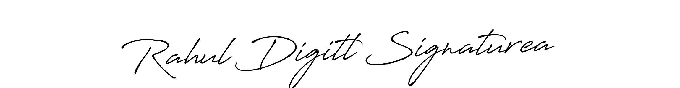 How to make Rahul Digitl Signaturea name signature. Use Antro_Vectra_Bolder style for creating short signs online. This is the latest handwritten sign. Rahul Digitl Signaturea signature style 7 images and pictures png
