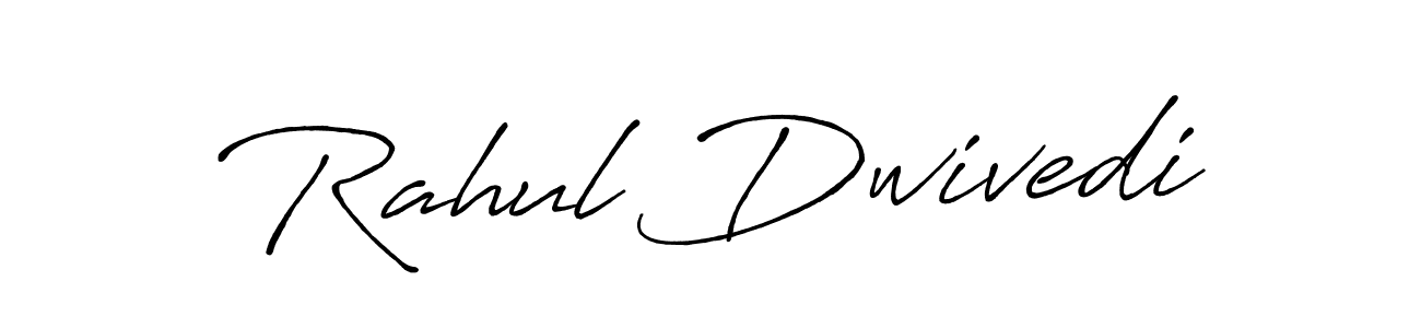 How to make Rahul Dwivedi signature? Antro_Vectra_Bolder is a professional autograph style. Create handwritten signature for Rahul Dwivedi name. Rahul Dwivedi signature style 7 images and pictures png