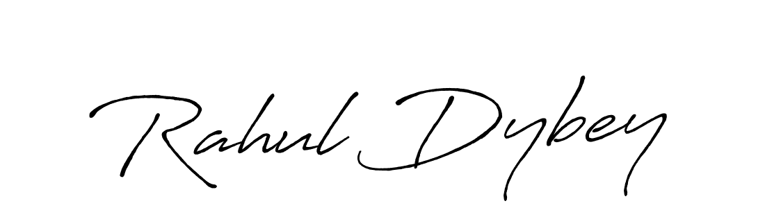 Rahul Dybey stylish signature style. Best Handwritten Sign (Antro_Vectra_Bolder) for my name. Handwritten Signature Collection Ideas for my name Rahul Dybey. Rahul Dybey signature style 7 images and pictures png