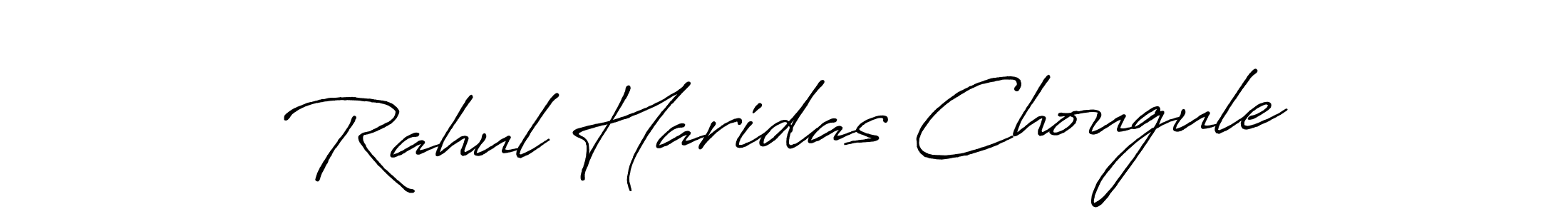 Antro_Vectra_Bolder is a professional signature style that is perfect for those who want to add a touch of class to their signature. It is also a great choice for those who want to make their signature more unique. Get Rahul Haridas Chougule name to fancy signature for free. Rahul Haridas Chougule signature style 7 images and pictures png