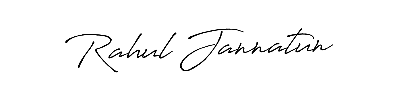 Antro_Vectra_Bolder is a professional signature style that is perfect for those who want to add a touch of class to their signature. It is also a great choice for those who want to make their signature more unique. Get Rahul Jannatun name to fancy signature for free. Rahul Jannatun signature style 7 images and pictures png