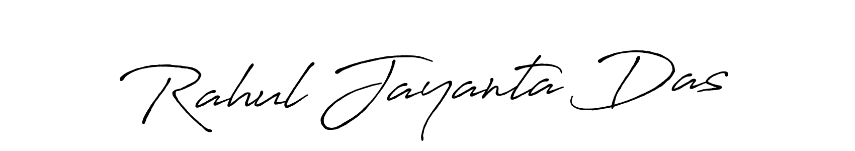 How to make Rahul Jayanta Das signature? Antro_Vectra_Bolder is a professional autograph style. Create handwritten signature for Rahul Jayanta Das name. Rahul Jayanta Das signature style 7 images and pictures png