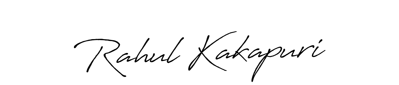 Make a short Rahul Kakapuri signature style. Manage your documents anywhere anytime using Antro_Vectra_Bolder. Create and add eSignatures, submit forms, share and send files easily. Rahul Kakapuri signature style 7 images and pictures png
