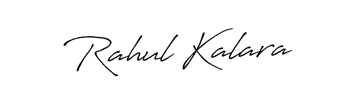 How to make Rahul Kalara signature? Antro_Vectra_Bolder is a professional autograph style. Create handwritten signature for Rahul Kalara name. Rahul Kalara signature style 7 images and pictures png