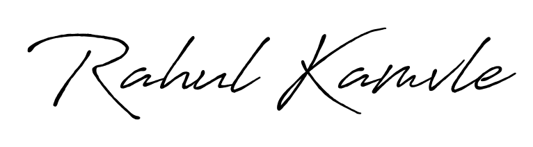 Enhance your business communications with Rahul Kamvle signature in Antro_Vectra_Bolder lettering. Clean, modern, and universally compatible. Rahul Kamvle signature style 7 images and pictures png