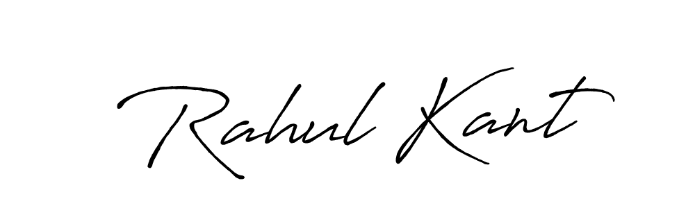 Rahul Kant stylish signature style. Best Handwritten Sign (Antro_Vectra_Bolder) for my name. Handwritten Signature Collection Ideas for my name Rahul Kant. Rahul Kant signature style 7 images and pictures png