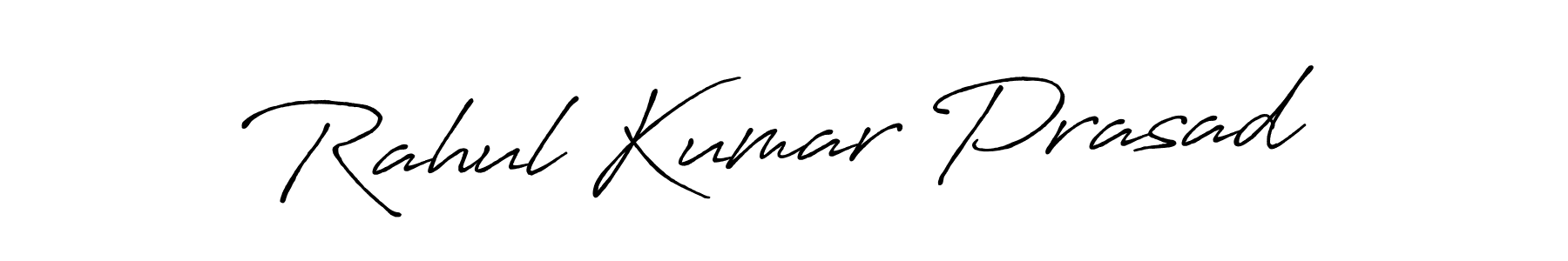 Rahul Kumar Prasad stylish signature style. Best Handwritten Sign (Antro_Vectra_Bolder) for my name. Handwritten Signature Collection Ideas for my name Rahul Kumar Prasad. Rahul Kumar Prasad signature style 7 images and pictures png