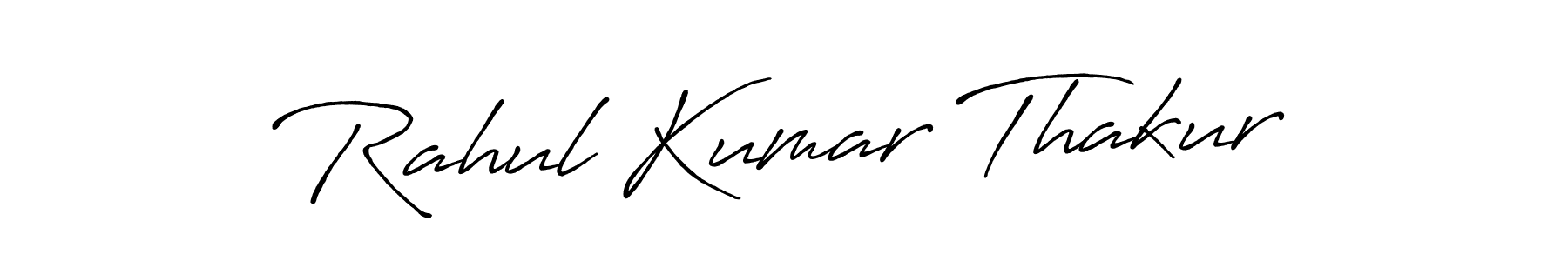 The best way (Antro_Vectra_Bolder) to make a short signature is to pick only two or three words in your name. The name Rahul Kumar Thakur include a total of six letters. For converting this name. Rahul Kumar Thakur signature style 7 images and pictures png