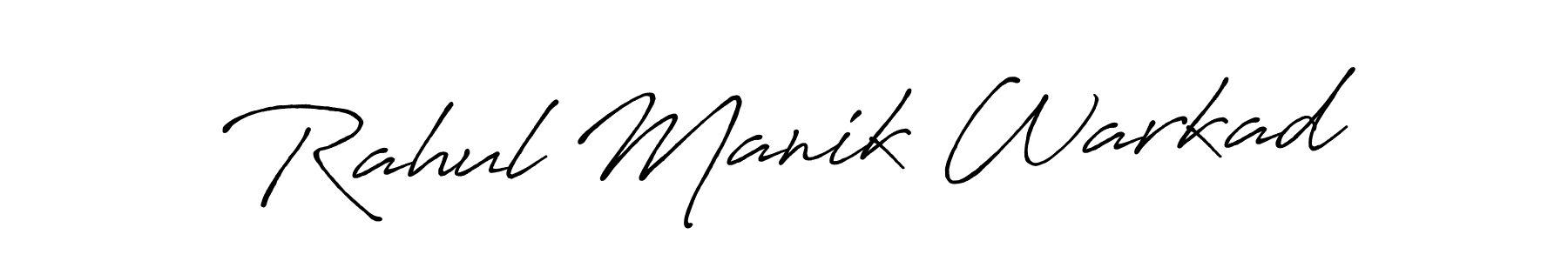 Best and Professional Signature Style for Rahul Manik Warkad. Antro_Vectra_Bolder Best Signature Style Collection. Rahul Manik Warkad signature style 7 images and pictures png