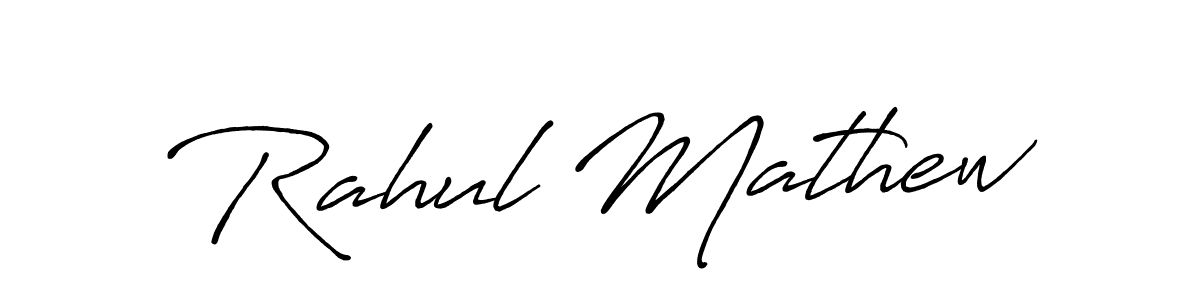 Best and Professional Signature Style for Rahul Mathew. Antro_Vectra_Bolder Best Signature Style Collection. Rahul Mathew signature style 7 images and pictures png