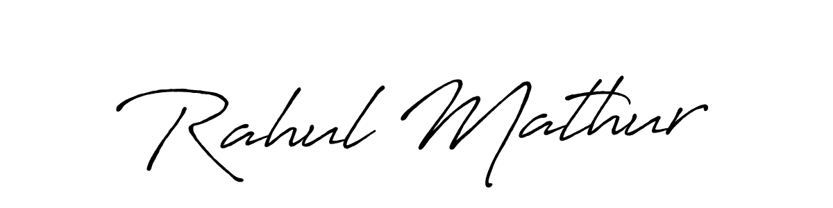 This is the best signature style for the Rahul Mathur name. Also you like these signature font (Antro_Vectra_Bolder). Mix name signature. Rahul Mathur signature style 7 images and pictures png