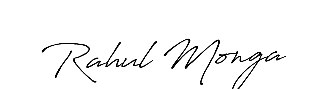 Once you've used our free online signature maker to create your best signature Antro_Vectra_Bolder style, it's time to enjoy all of the benefits that Rahul Monga name signing documents. Rahul Monga signature style 7 images and pictures png