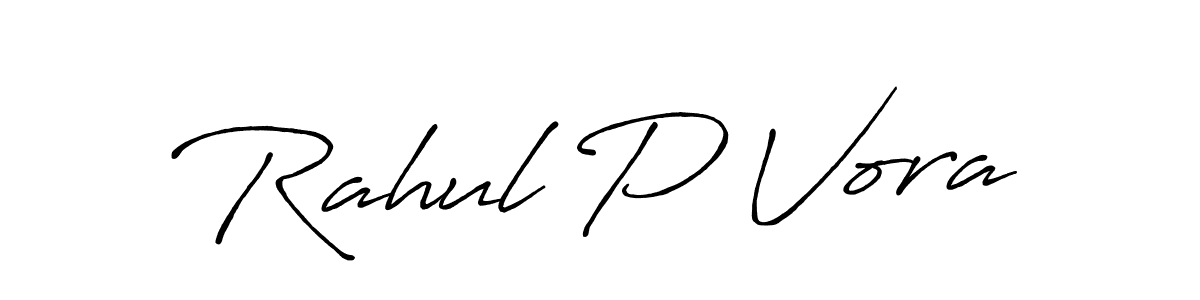 How to Draw Rahul P Vora signature style? Antro_Vectra_Bolder is a latest design signature styles for name Rahul P Vora. Rahul P Vora signature style 7 images and pictures png