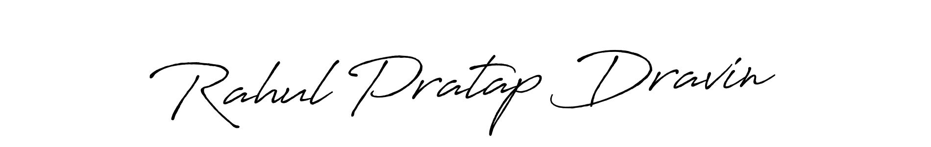 How to make Rahul Pratap Dravin signature? Antro_Vectra_Bolder is a professional autograph style. Create handwritten signature for Rahul Pratap Dravin name. Rahul Pratap Dravin signature style 7 images and pictures png
