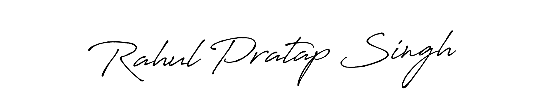 How to make Rahul Pratap Singh name signature. Use Antro_Vectra_Bolder style for creating short signs online. This is the latest handwritten sign. Rahul Pratap Singh signature style 7 images and pictures png