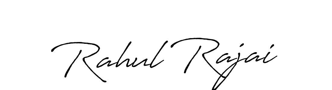 Antro_Vectra_Bolder is a professional signature style that is perfect for those who want to add a touch of class to their signature. It is also a great choice for those who want to make their signature more unique. Get Rahul Rajai name to fancy signature for free. Rahul Rajai signature style 7 images and pictures png