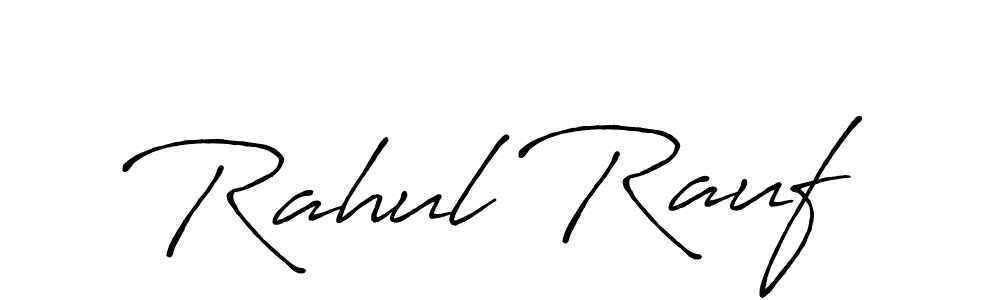 The best way (Antro_Vectra_Bolder) to make a short signature is to pick only two or three words in your name. The name Rahul Rauf include a total of six letters. For converting this name. Rahul Rauf signature style 7 images and pictures png