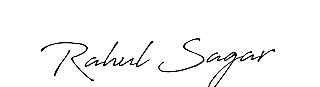 It looks lik you need a new signature style for name Rahul Sagar. Design unique handwritten (Antro_Vectra_Bolder) signature with our free signature maker in just a few clicks. Rahul Sagar signature style 7 images and pictures png